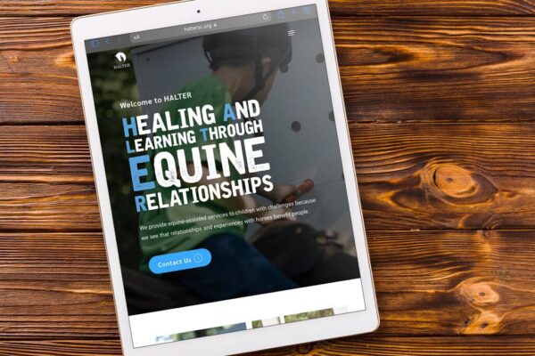 Halter SC Website Mockup – 2021 501 Project Awardee